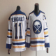 CCM Throwback Buffalo Sabres #11 Perreault White Stitched NHL Jersey