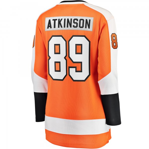 Women's Philadelphia Flyers Cam Atkinson Fanatics Orange Breakaway Player Jersey