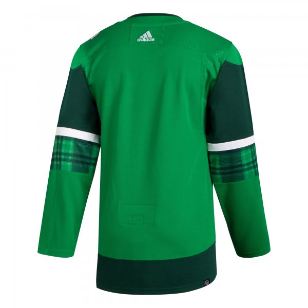 Men's Anaheim Ducks  adidas Kelly Green 2023 St. Patrick's Day Primegreen Jersey