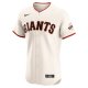 Men's San Francisco Giants Mike Yastrzemski Nike Cream Home Elite Player Jersey