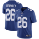 Nike New York Giants #26 Saquon Barkley Royal Blue Team Color Men's Stitched NFL Vapor Untouchable Limited Jersey