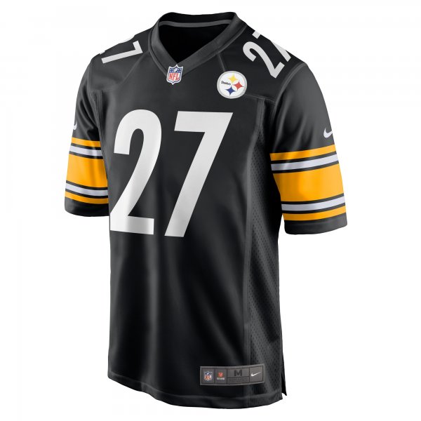 Men's Pittsburgh Steelers Cory Trice Nike  Black  Game Jersey