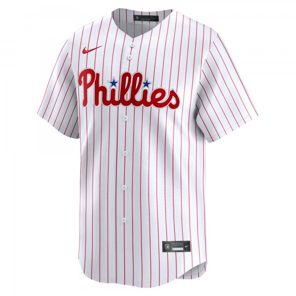 Men's Philadelphia Phillies Nike White #1 Dad Home Limited Jersey