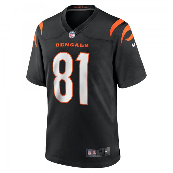 Men's Cincinnati Bengals Irv Smith Jr. Nike Black Game Jersey