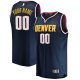 Youth Denver Nuggets Fanatics Navy Fast Break Custom Replica Jersey - Icon Edition