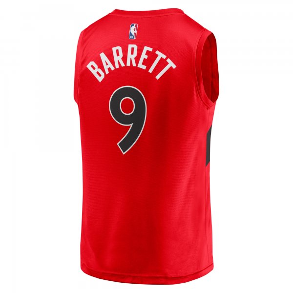 Youth Toronto Raptors RJ Barrett Fanatics Red Fast Break Player Jersey - Icon Edition