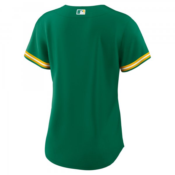 Women's Oakland Athletics Nike Kelly Green Alternate Replica Team Jersey